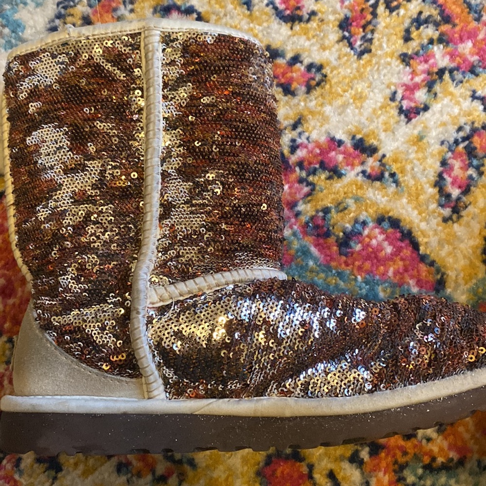 Sequin Uggs - image 4